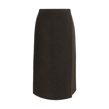 RIER Fleece wrap Skirt in pure Wool