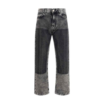 PINKO Five-pocket Jeans with mini studs