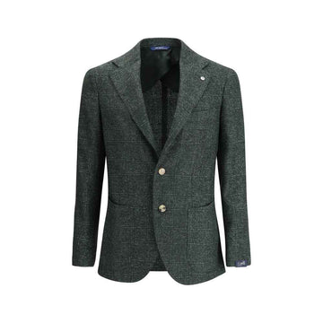 Gi Capri Single-breasted Blazer in mélange fabric