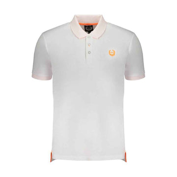 Gianmarco Venturi White Cotton Polo Shirt