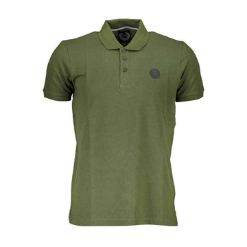 Gianmarco Venturi Green Cotton Polo Shirt