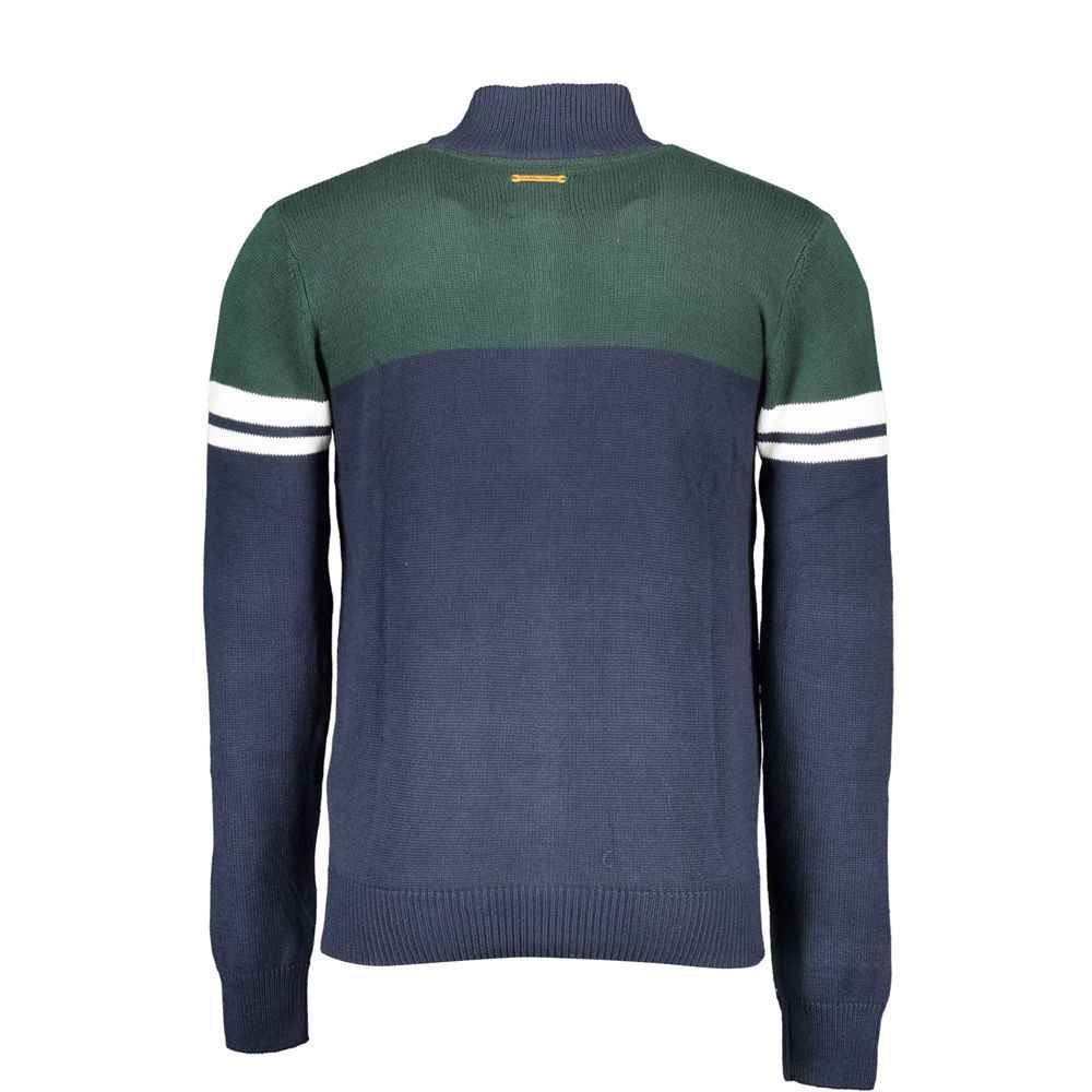 Gianmarco Venturi Blue Cotton Sweater