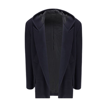 Balenciaga Hooded Short Coat