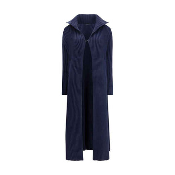 Balenciaga Ribbed Shawl-Collar Cardigan