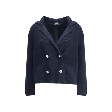 Ella Short Cardigan with hook-and-eye closure