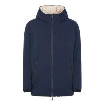 Suns Blue Polyester Men's Reversible Jacket