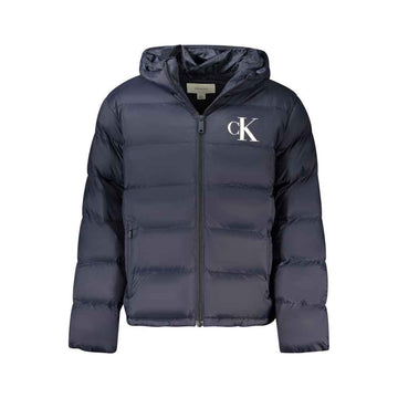 Calvin Klein Blue Polyamide Jackets & Coat
