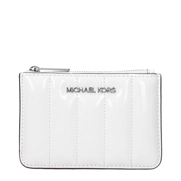 Michael Kors White Leather Wallets