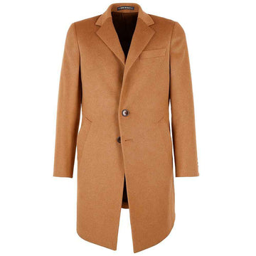 Made in Italy Brown Wool Coat