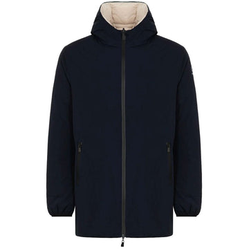 Suns Blue Polyester Jackets & Coat