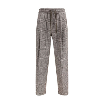 Dolce & Gabbana Multicolor Alpaca Vicugna Pacos Joggers (Workout Pants)