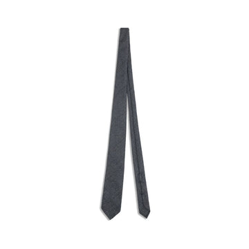 Brioni Gray Wool Tie
