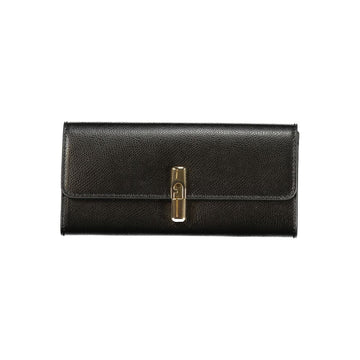 Furla Nero Leather Woman Wallet