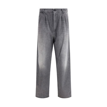 Margiela Gray Cotton Jeans Denim