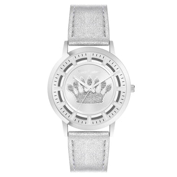 Juicy Couture Silver Plastic Dress Watch