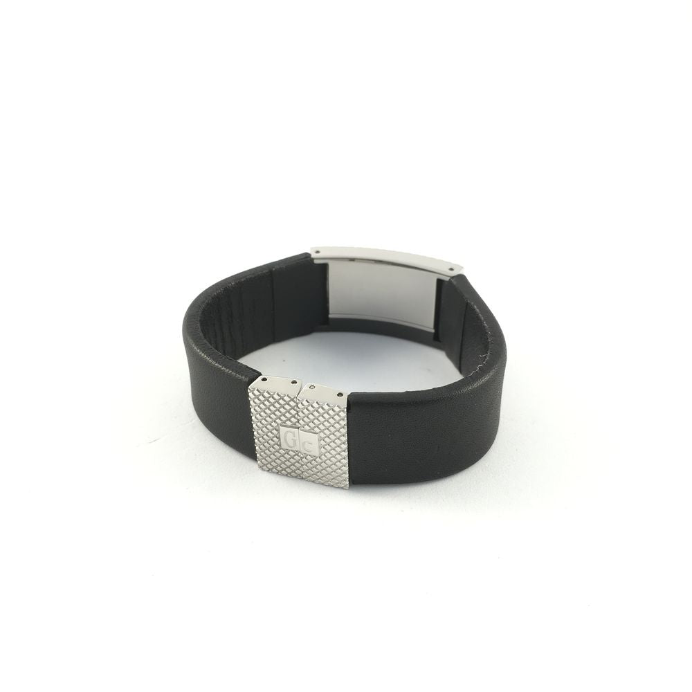 GC Black Stainless Steel Bracelet