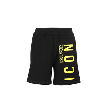 Dsquared² Black Cotton Shorts