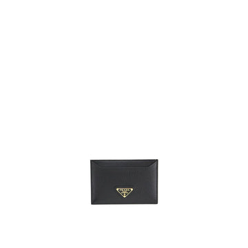 Prada Black Calfskin Cardholder