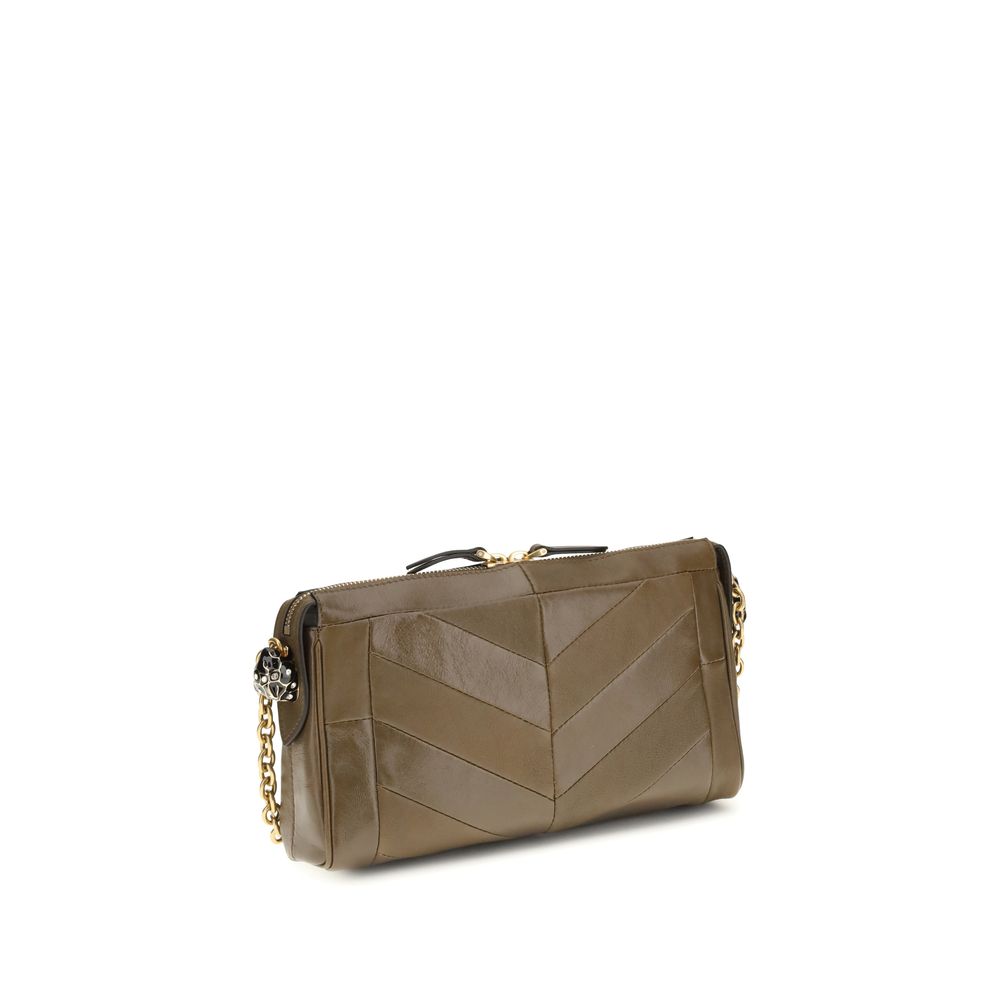 Valentino Garavani Brown Lamb Ovis Aries Aries Shoulder Bag