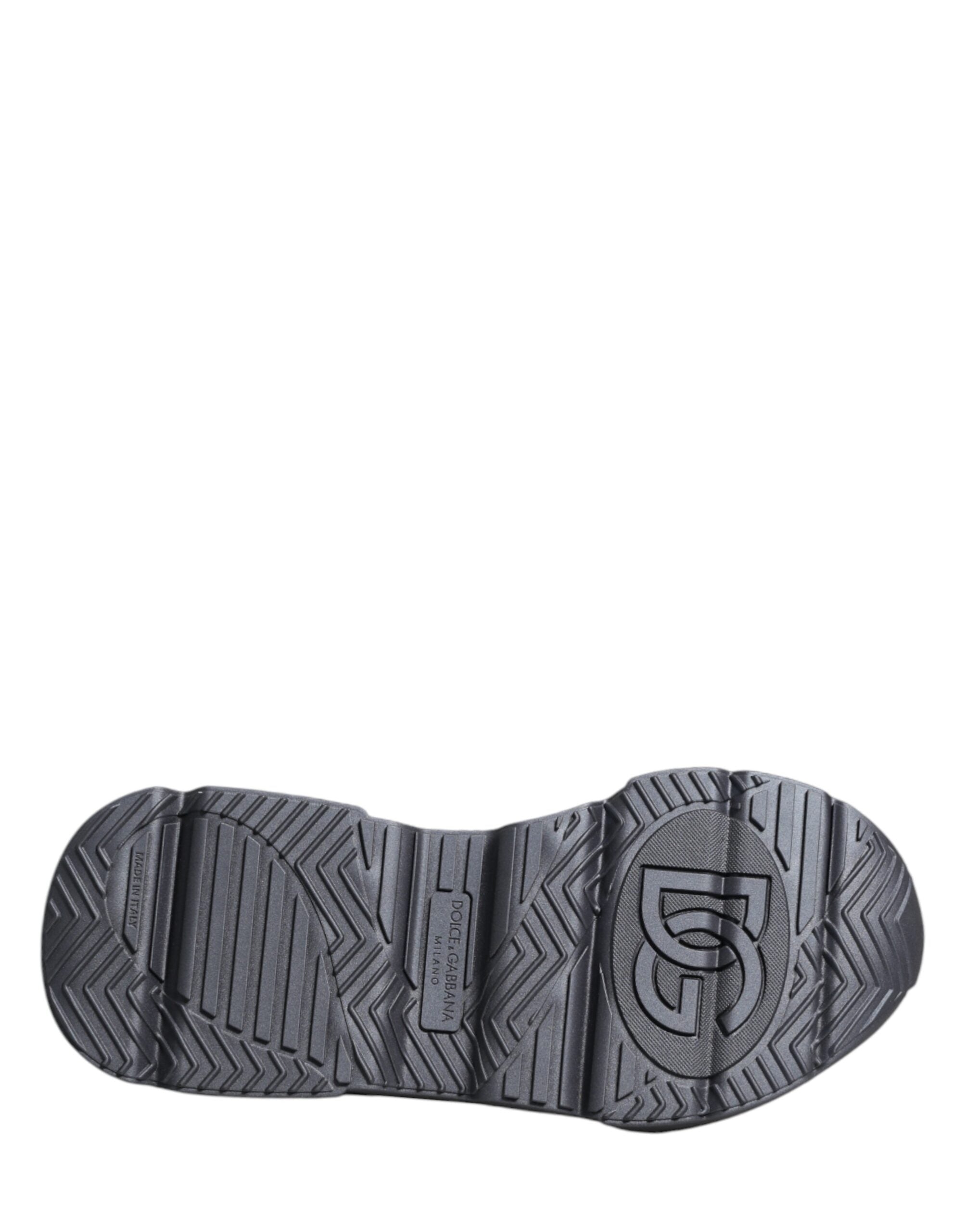 Dolce & Gabbana Blueish Gray Daymaster Low Top Sneakers Shoes