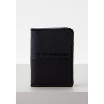 La Martina Black Calfskin Wallet