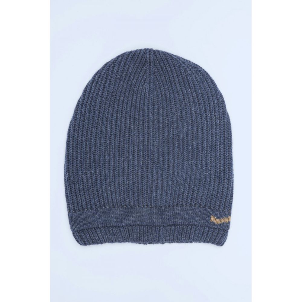 Gas Black Wool Beanie