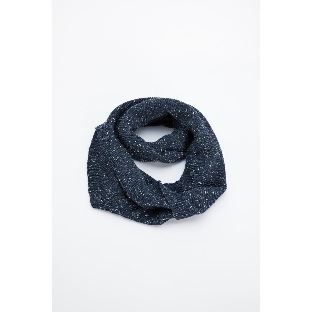 Gas Blue Marabou Scarf