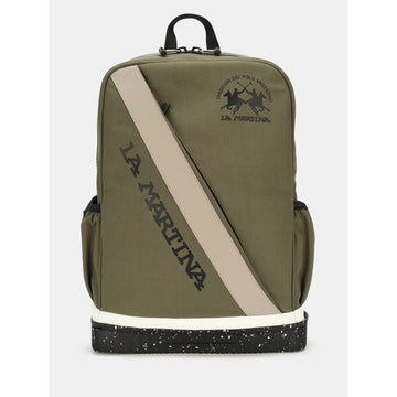 La Martina Bicolor Canvas Backpack
