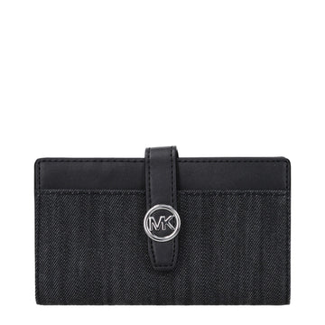 Michael Kors Black Fabric Wallet