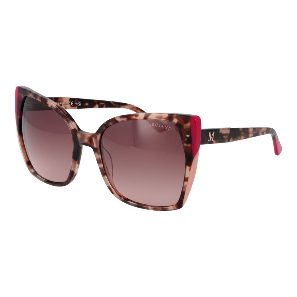 Marciano by Guess Brown Acetate Sunglasses