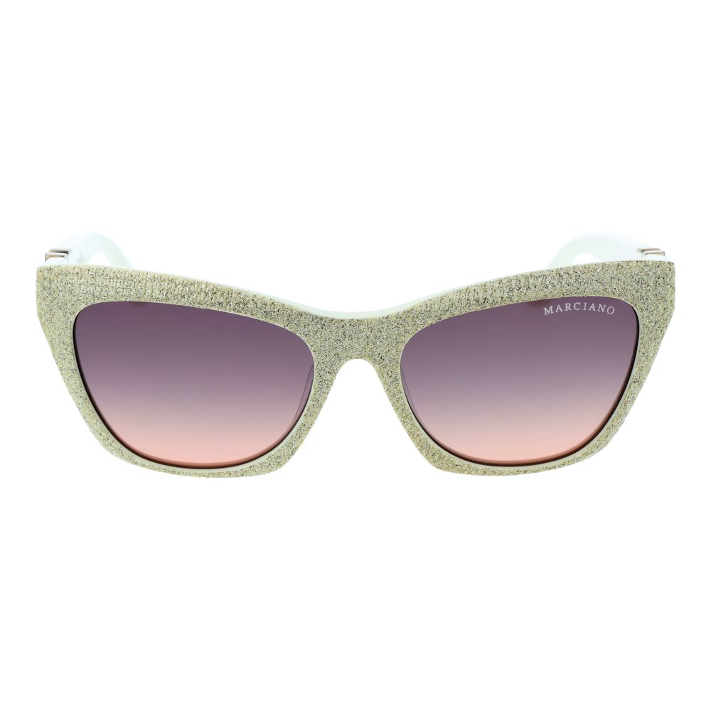 Marciano by Guess Beige Acetate Sunglasses
