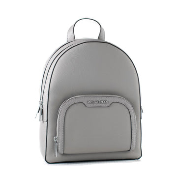 Michael Kors Gray Leather Backpack