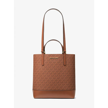 Michael Kors Brown Leather Tote Bag