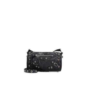 Balenciaga Black Lamb Leather Shoulder Bag