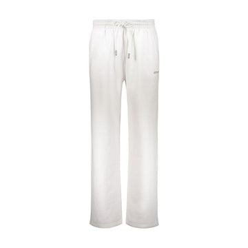 Off-White White Cotton Casual Pants