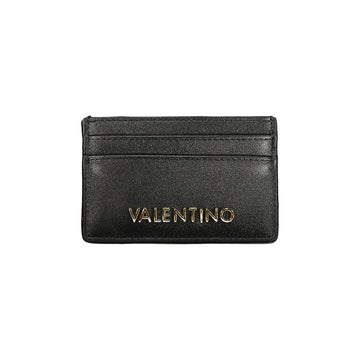 Mario Valentino Black Polyurethane Women Wallet