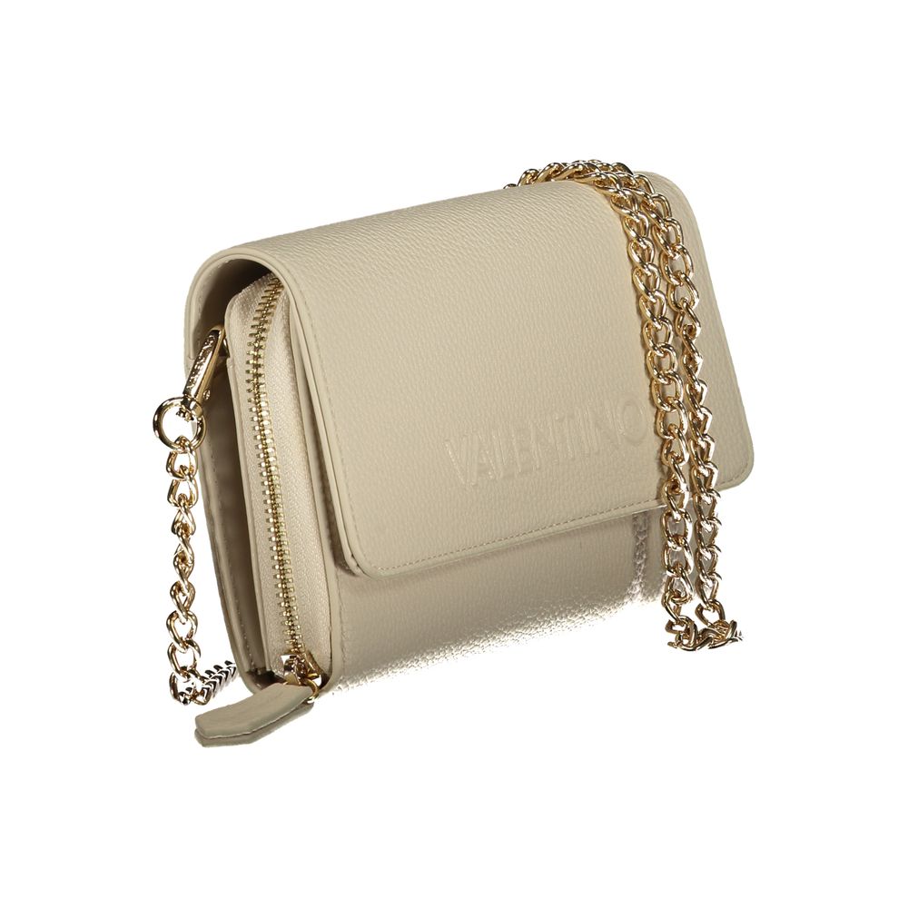 Mario Valentino Beige Polyurethane Women Wallet