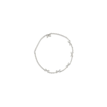 Self-Portrait Silver Brass Necklace