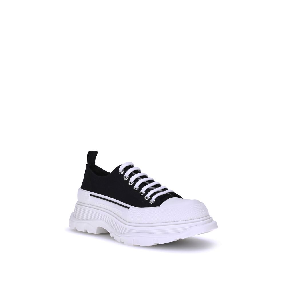 Alexander McQueen Black Rubber Chunky Sneakers