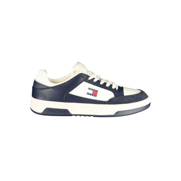 Tommy Hilfiger Bianco Polyurethane Men Sneaker