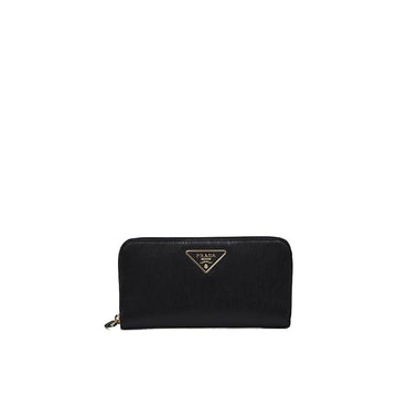 Prada Black Calfskin Wallet