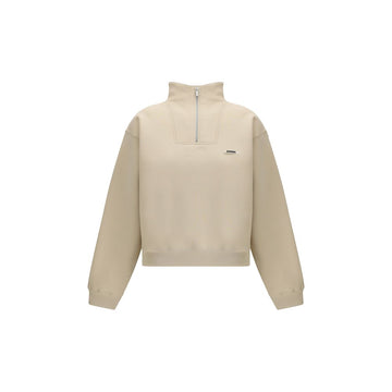 Jacquemus Beige Cotton Sweatshirt
