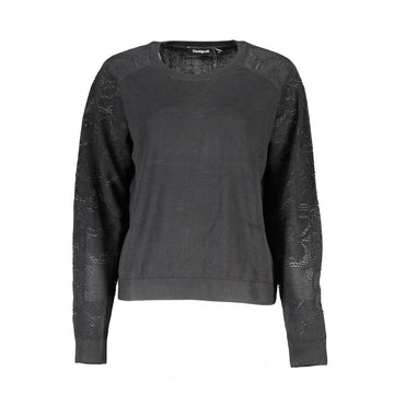 Desigual Black Cotton Women Sweater