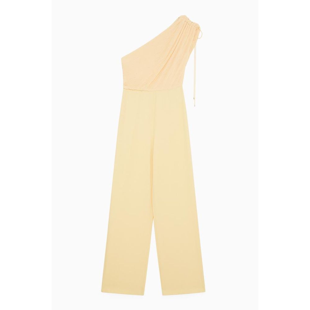 Patrizia Pepe Yellow Polyester Rompers