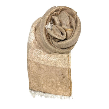 Borbonese Beige Viscose Women Scarf