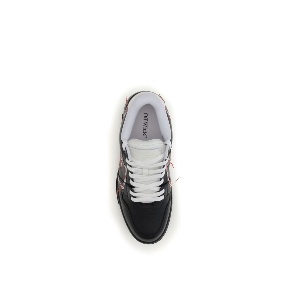 Off-White Black Rubber Athletic Sneakers