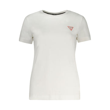 Guess Jeans Bianco Cotton Women T-Shirt