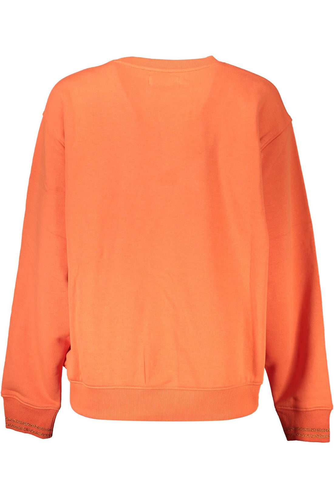 Desigual Orange Cotton Sweatshirt