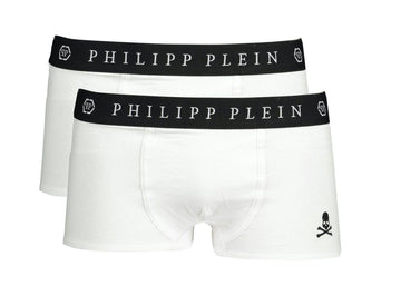 Philipp Plein White Cotton Boxers