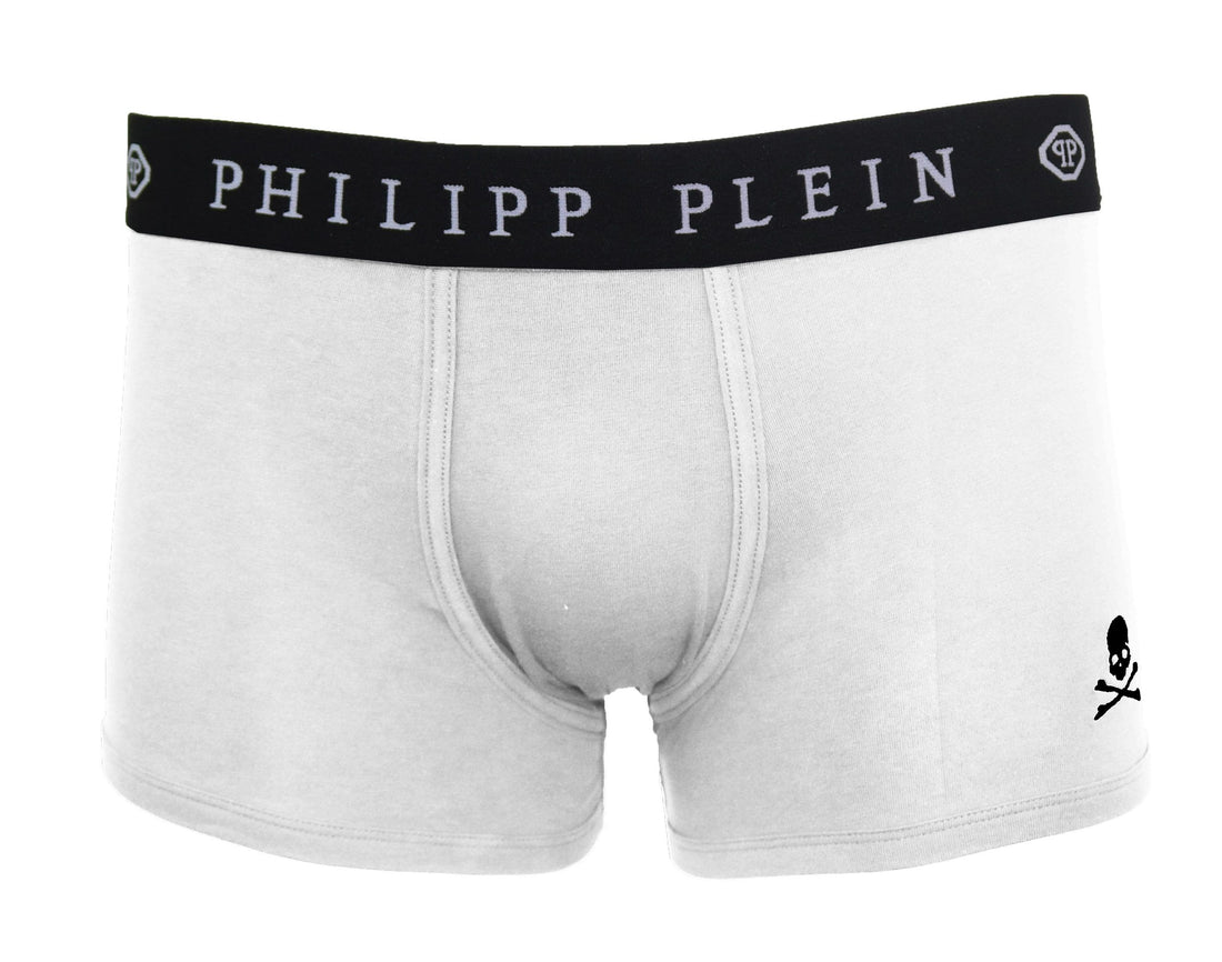 Philipp Plein White Cotton Boxers